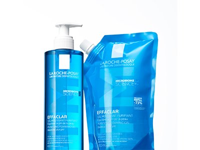 La Roche-Posay Effaclar Żel oczyszczający oraz opakowanie uzupełniające
