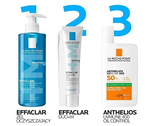 Kosmetyki do pielęgnacji skóry z trądzikiem La Roche Posay