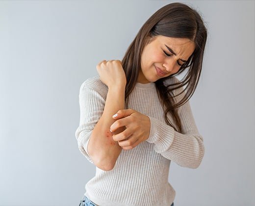 Dyskomfort jaki wywołuje łuszczyca skóry