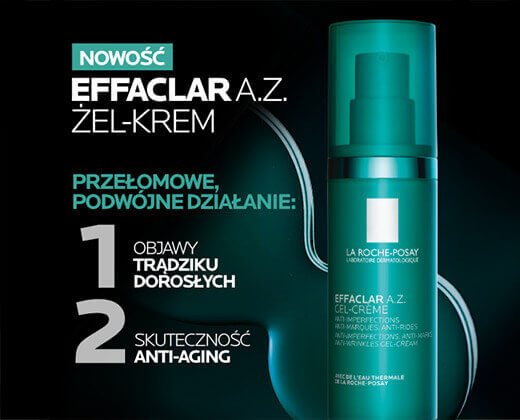 La Roche-Posay Effaclar A.Z. żel-krem na trądzik na policzkach