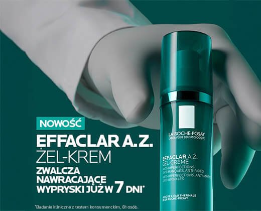 La Roche Posay Effaclar A.Z. Żel-krem do skóry z trądzikiem pospolitym dla dorosłych