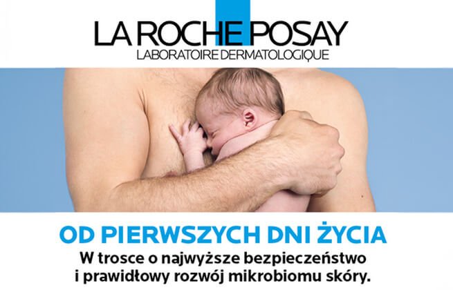 La Roche-Posay bezpieczne dla skóry z wysypką u niemowlaka