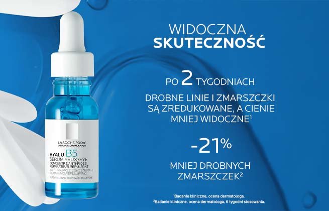 Przeciwzmarszczkowe serum pod oczy Hyalu B5 - skuteczność działania