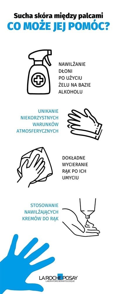 Co pomoże na suchą skórę między palcami? Poznaj kosmetyki La Roche-Posay