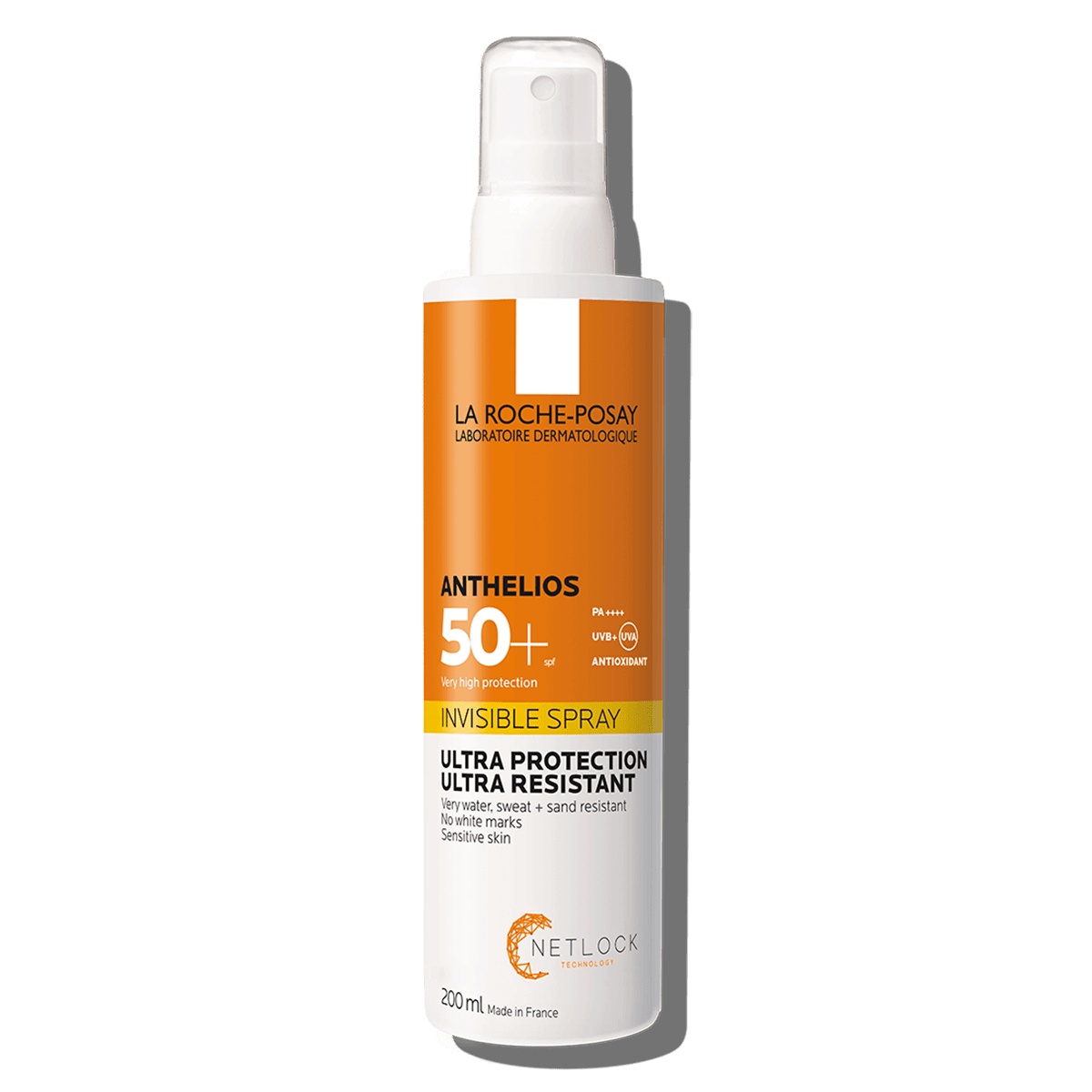 Anthelios niewidoczny spray SPF50+ do opalania.