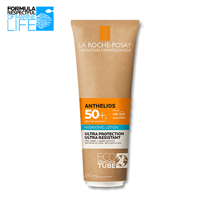 Anthelios eco nawilżające mleczko spf50 - packshot