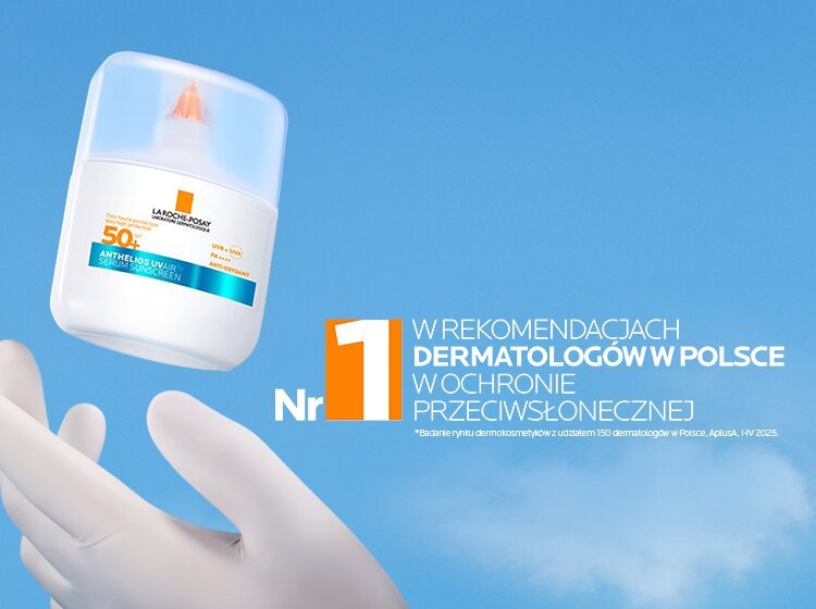 Anthelios UVAIR Ochronne Serum w kremie niewidoczne - baner trzeci - mobile