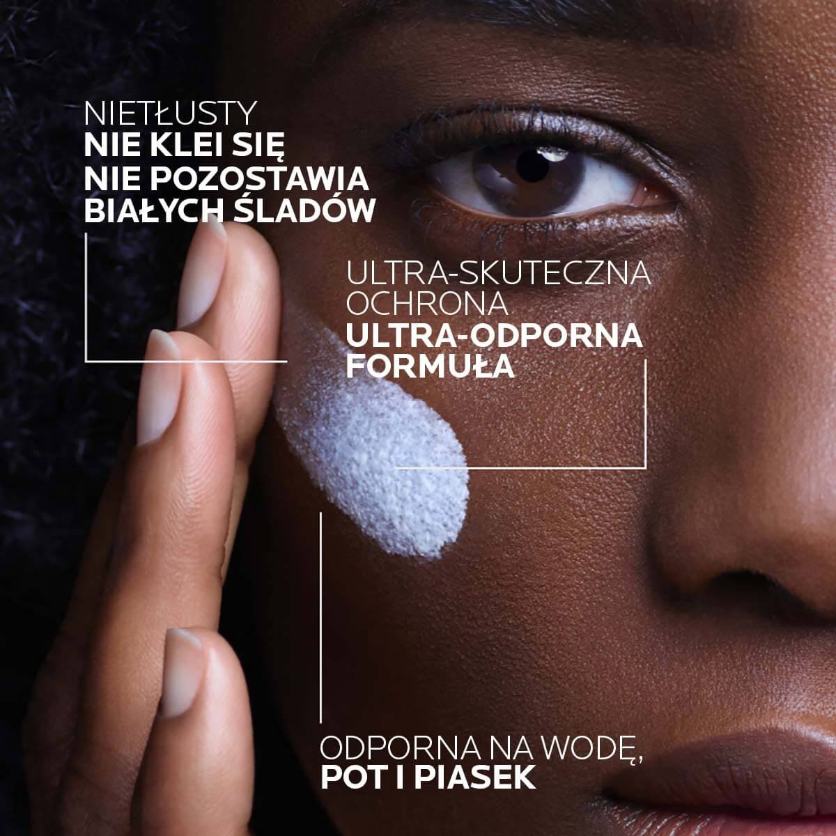 ANTHELIOS UVMUNE 400 FLUID PRZECIW PRZEBARWIENIOM SPF 50+ - benefity