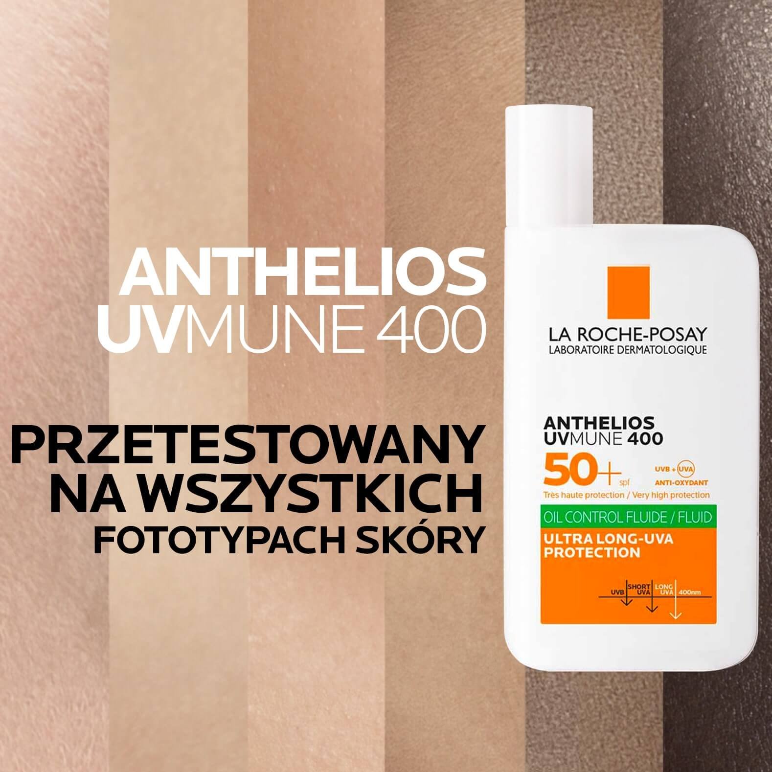 Anthelios UVMUNE 400 Oil Control - infografika 1