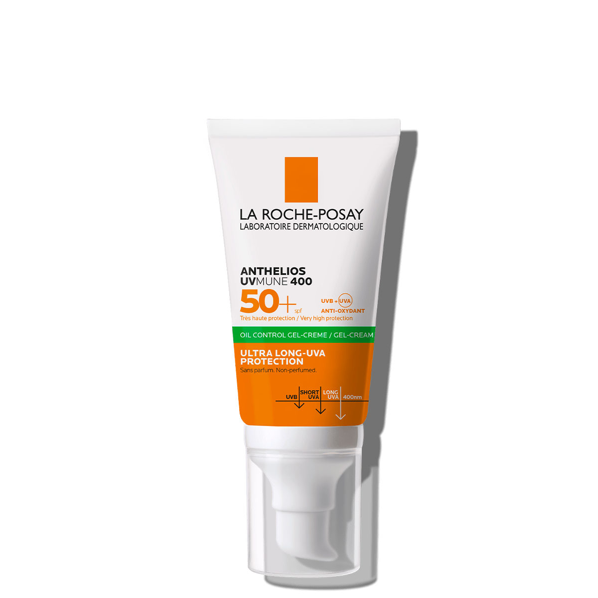 SPF do cery trądzikowej Anthelios UVmune 400 Oil Control żel-krem SPF50+