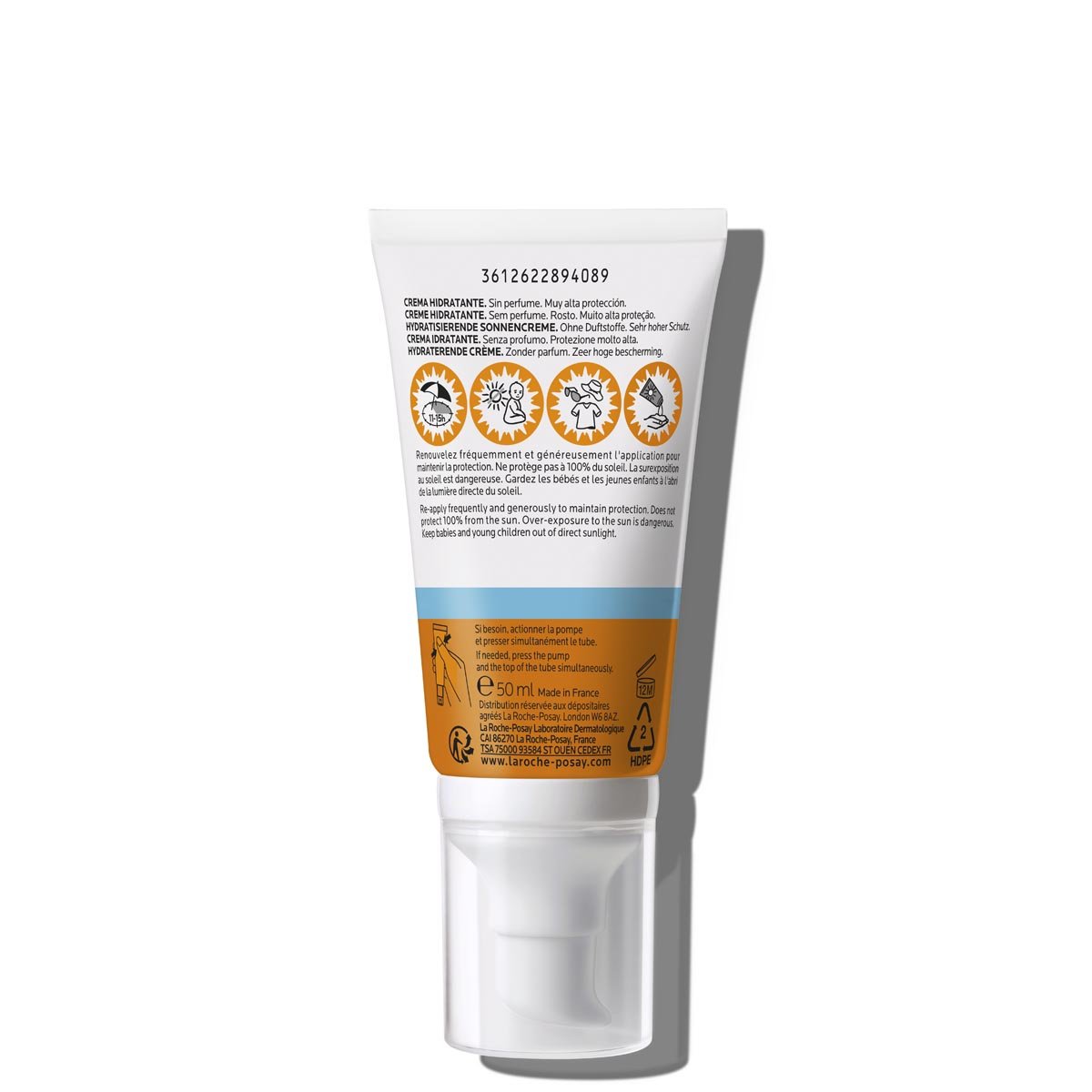 Przedstawienie składu i sposobu użytkowania produktu Anthelios UVMUNE 400 Krem Nawilżający spf50+ od La Roche-Posay