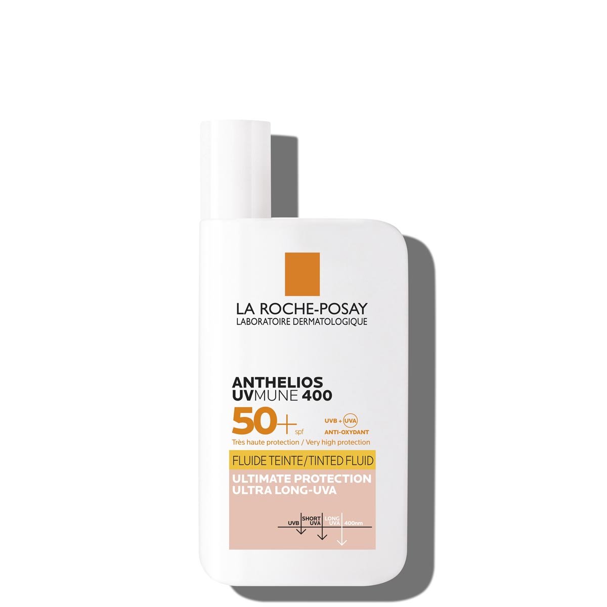 Anthelios Barwiący Fluid SPF 50+ od La Roche-Posay.