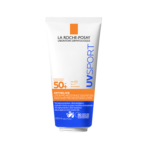 ANTHELIOS UVSPORT OCHRONNE MLECZKO DO CIAŁA SPF50+ front