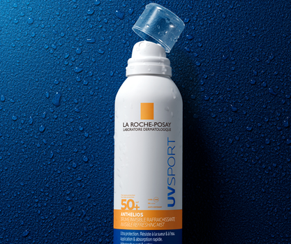 Anthelios UVSPORT Niewidoczna Mgiełka Odświeżająca SPF50+ Sposób Użycia
