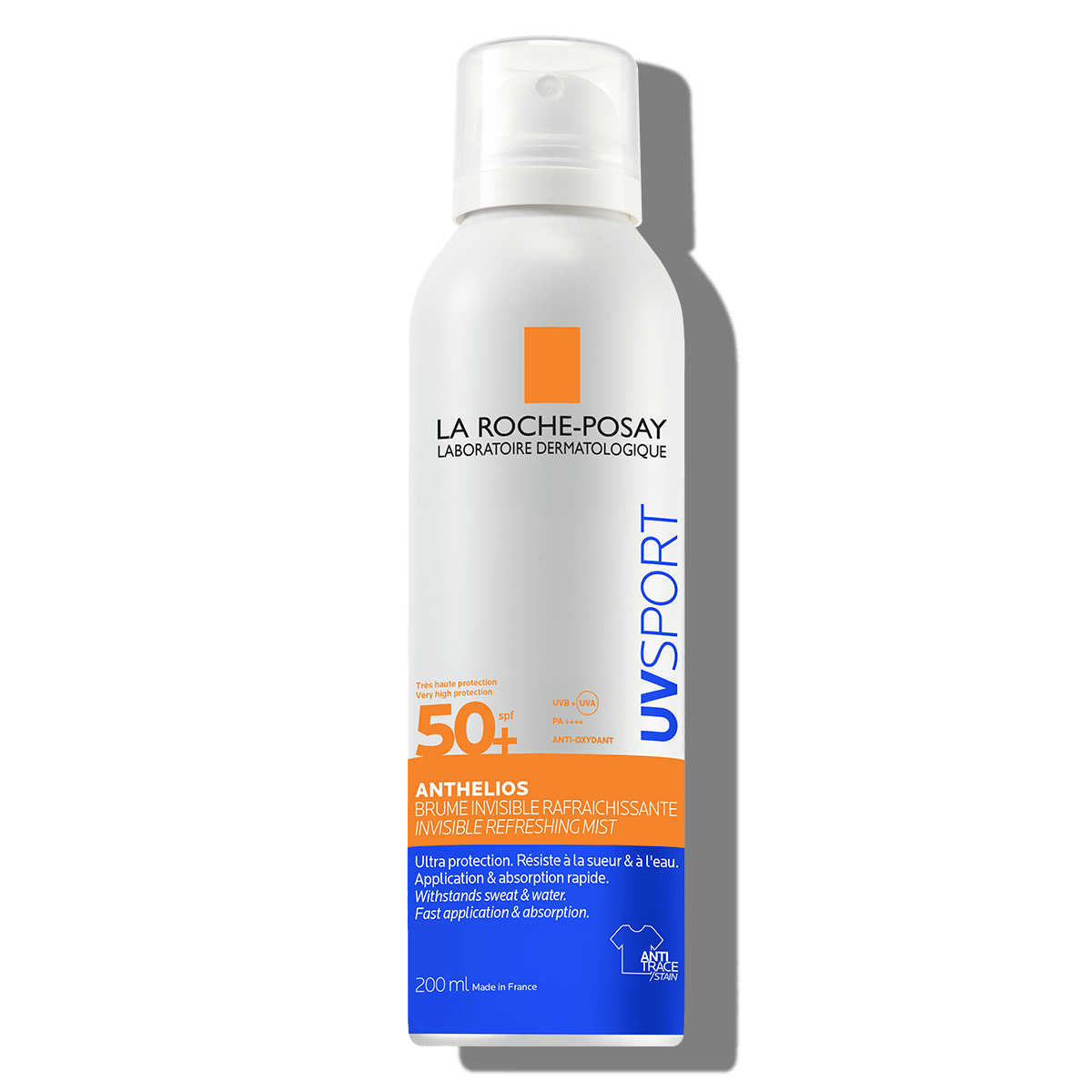 Anthelios UVSPORT Niewidoczna Mgiełka Odświeżająca SPF50+ front