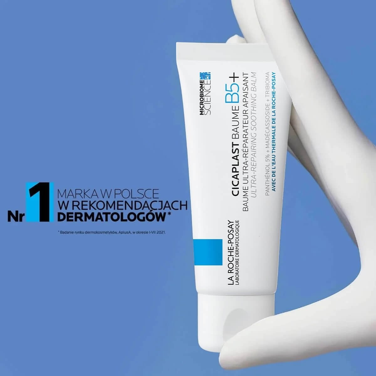 Cicaplast Baume B5+ La Roche-Posay infografika