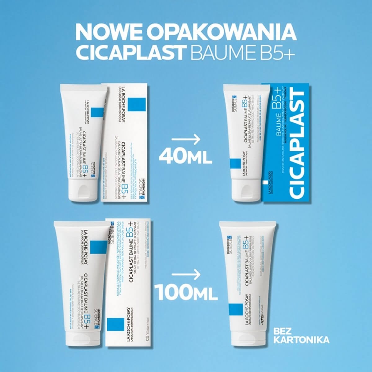 Cicaplast Baume B5+ Nowe Opakowanie