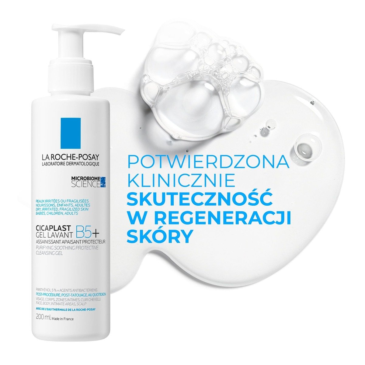 Cicaplast Lavant Gel B5+ Skuteczność | La Roche-Posay