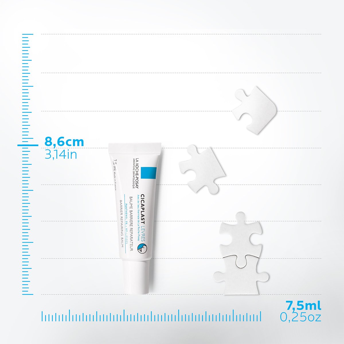 Uszkodzona Cicaplast Levres Regenerujący barierowy | La Roche Posay