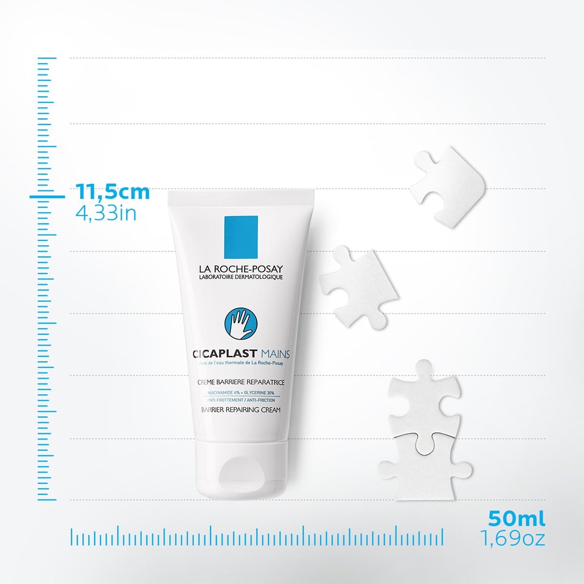Uszkodzona Cicaplast Mains 50 ml | La Roche Posay