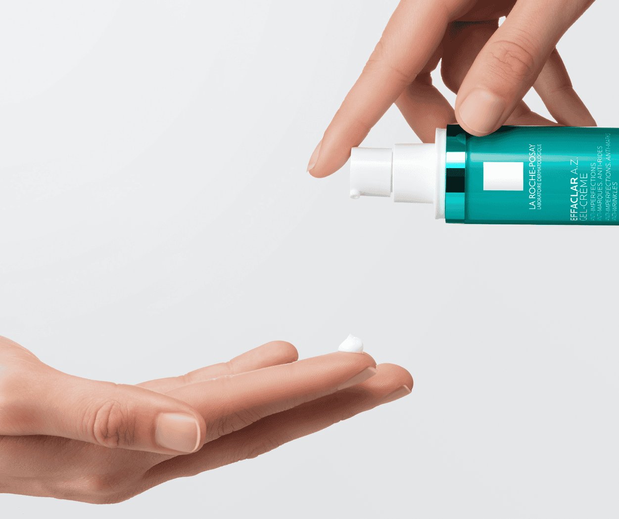 Jak aplikować żel-krem na trądzik dla dorosłych Effaclar A.Z. od La Roche-Posay