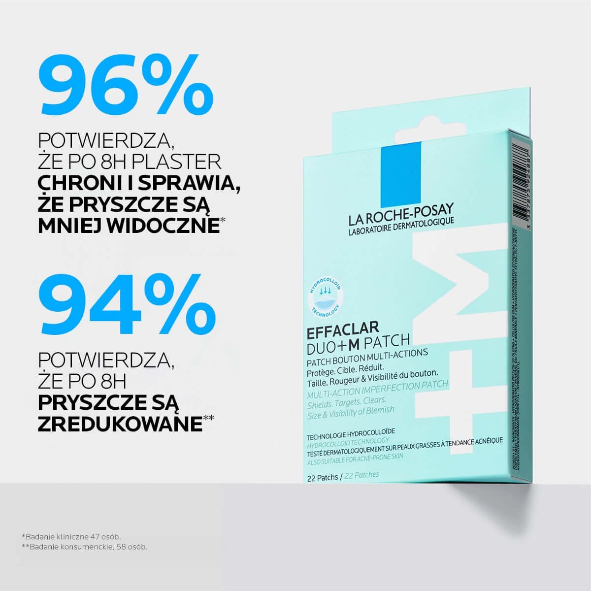 La Roche-Posay Effaclar Duo+M punktowe plasterki na wypryski
