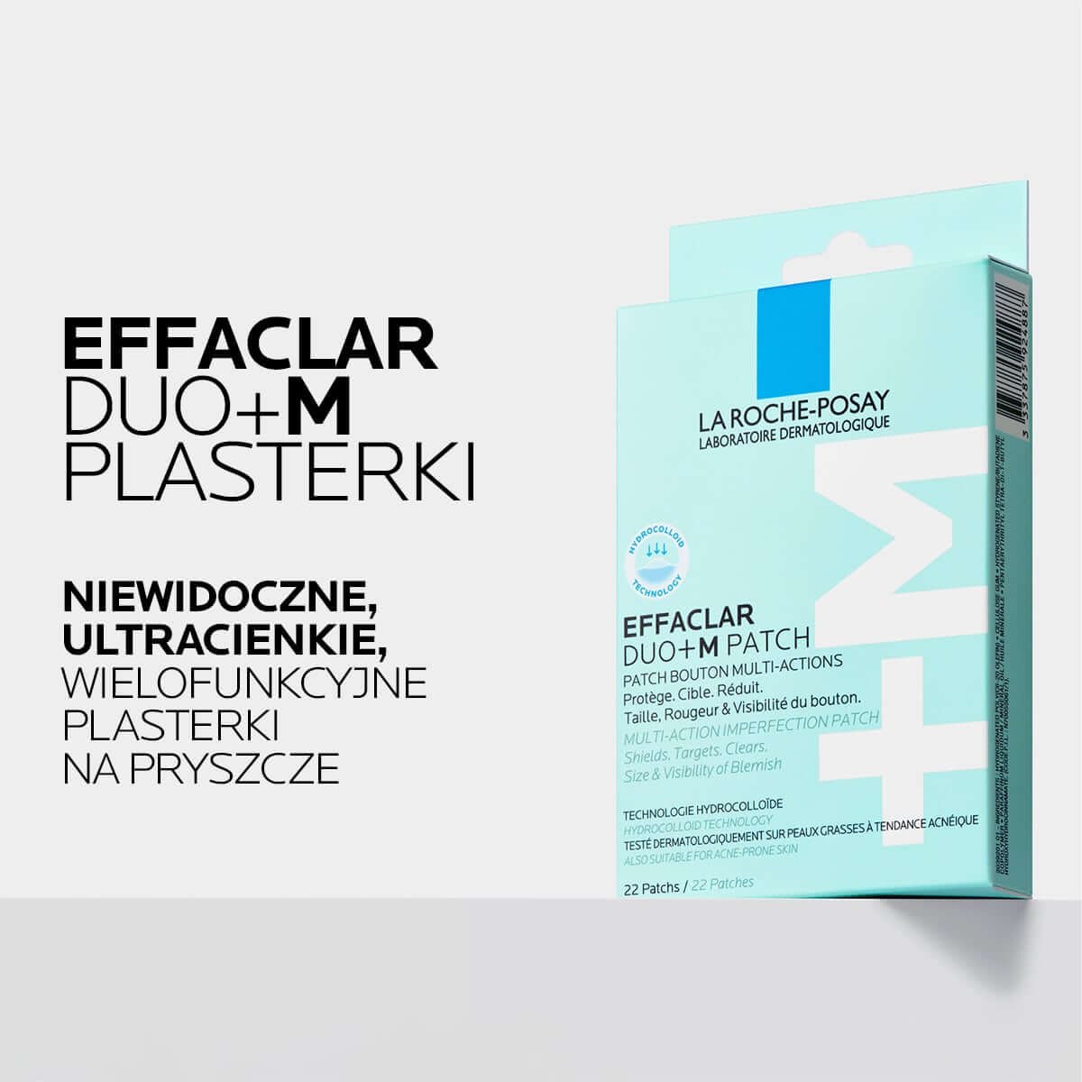 La Roche-Posay Effaclar Duo+M punktowe plastry na wypryski