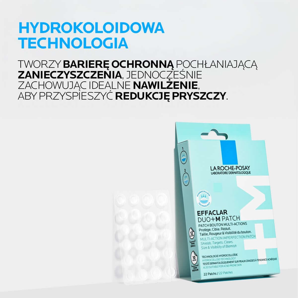 La Roche-Posay plastry punktowe na wypryski