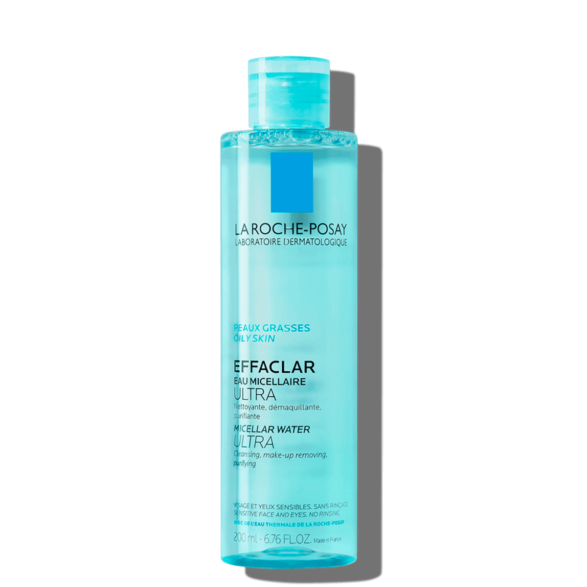 Płyn micelarny do cery trądzikowej EFFACLAR PŁYN MICELARNY ULTRA 200 ml Przód | La Roche Posay