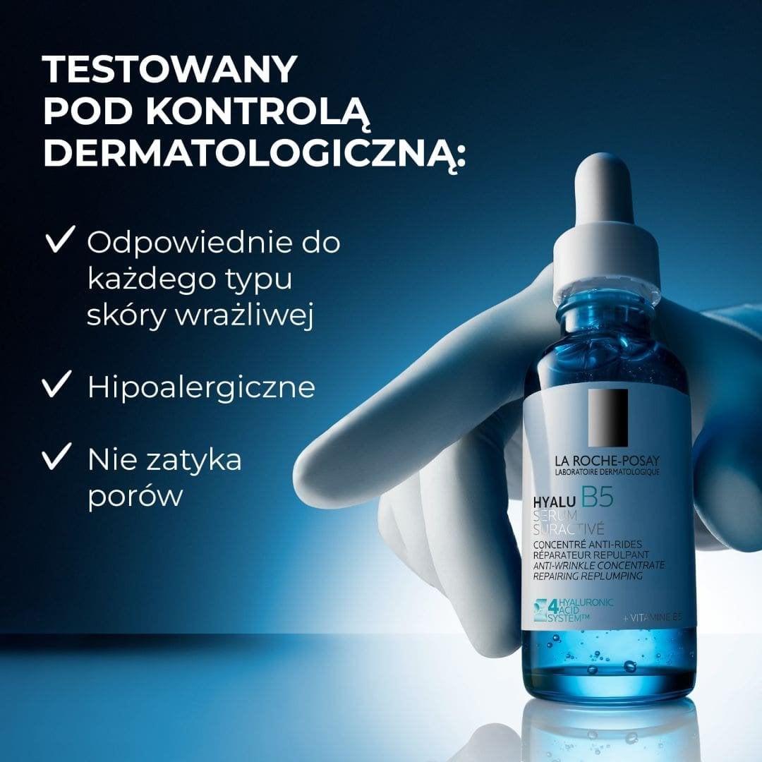 Hyalu B5 serum regenerująco-ujędrniające - testowany pod kontrolą dermatologiczną