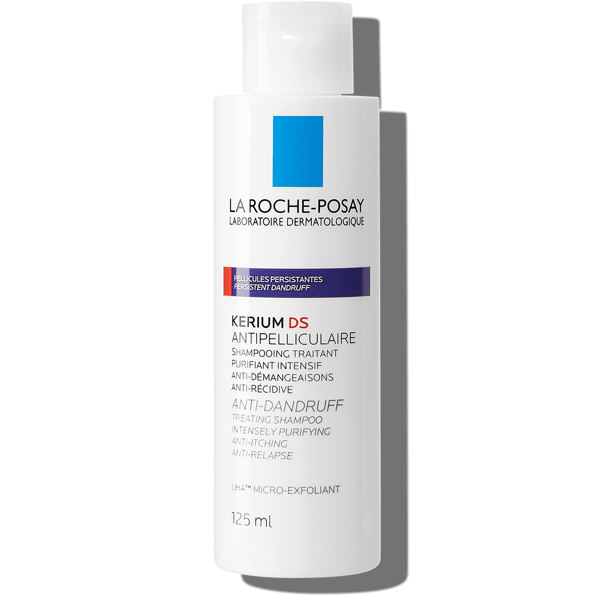 Kerium DS Anti Dandruff Treating-Shampoo 125 ml Przód | La Roche Posay