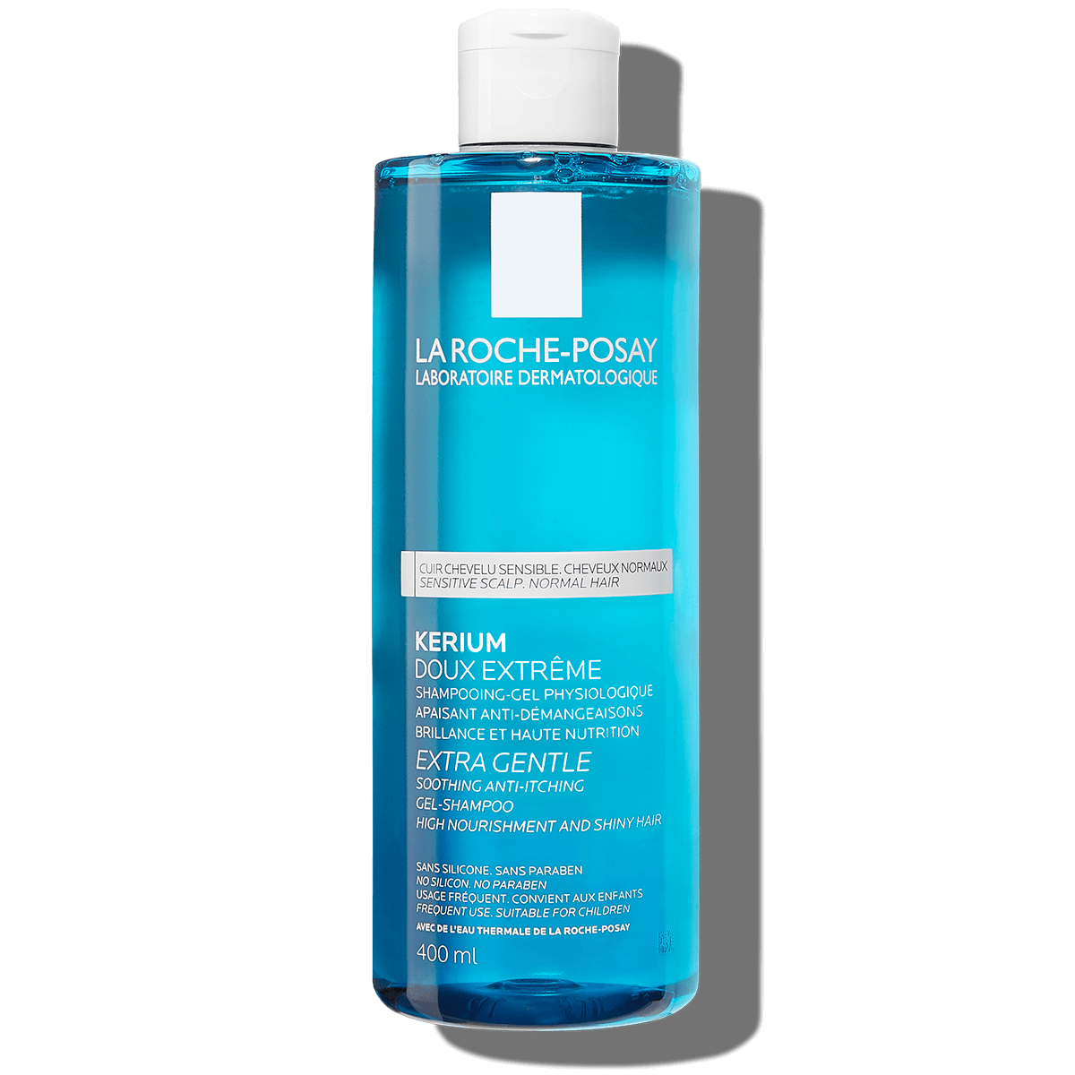 Szampon oczyszczający skórę głowy DELIKATNY SZAMPON OCZYSZCZAJĄCY 400 ml Przód | La Roche Posay