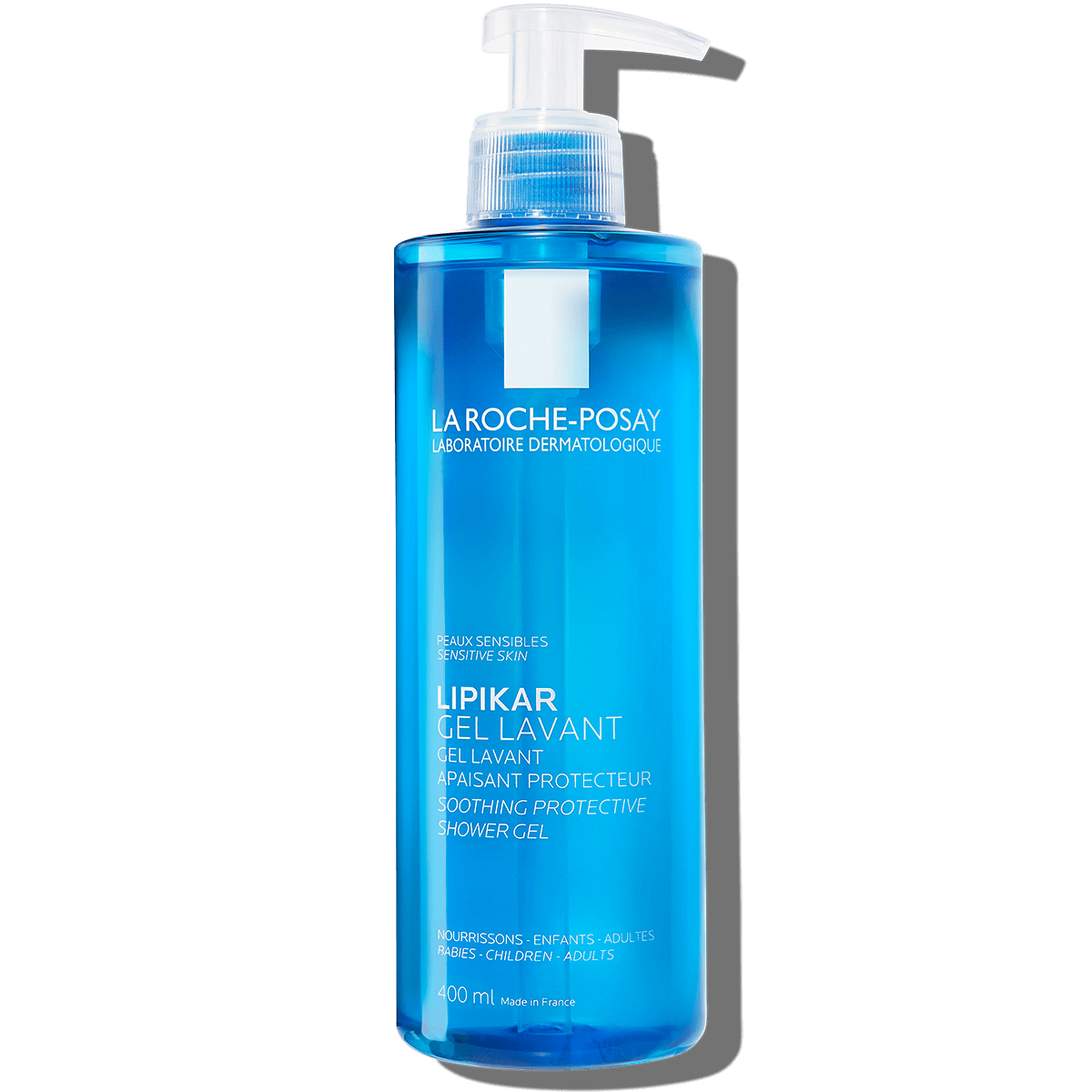 Żel myjący LIPIKAR ŻEL MYJĄCY 400 ml Przód | La Roche Posay