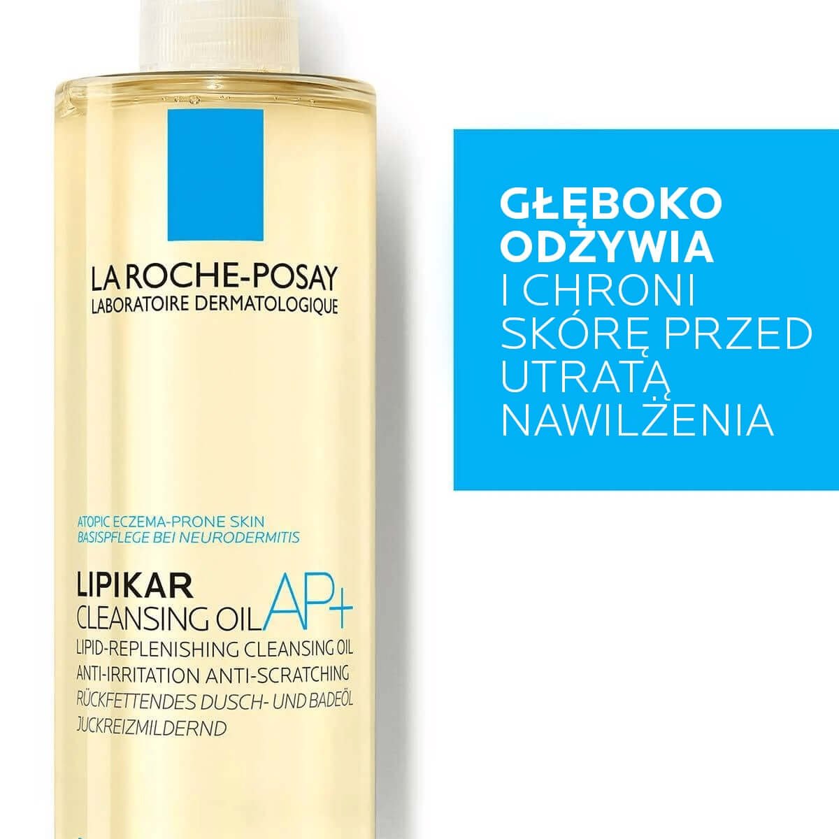 Lipikar Olejek myjący głęboko odżywia