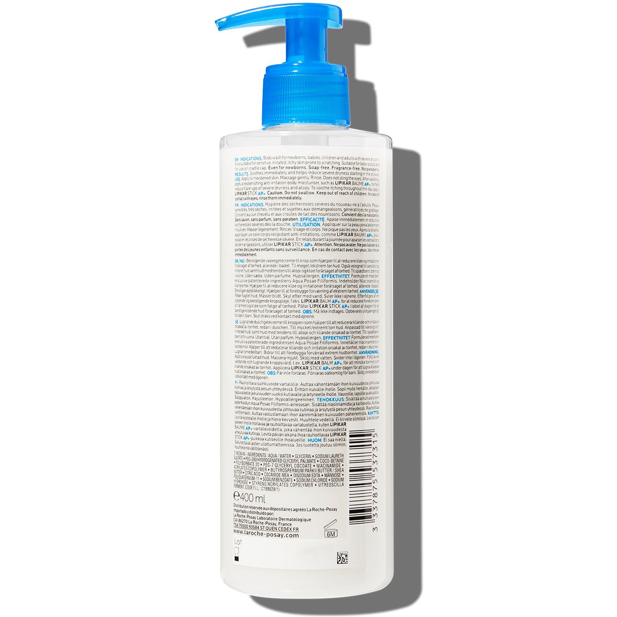 Egzema Lipikar Syndet AP 400 ml 53731 | La Roche Posay