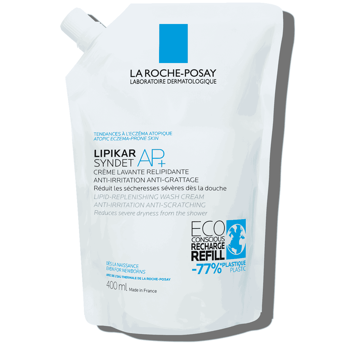 Lipikar Eco conscious Refill Syndet AP 400 ml | La Roche Posay