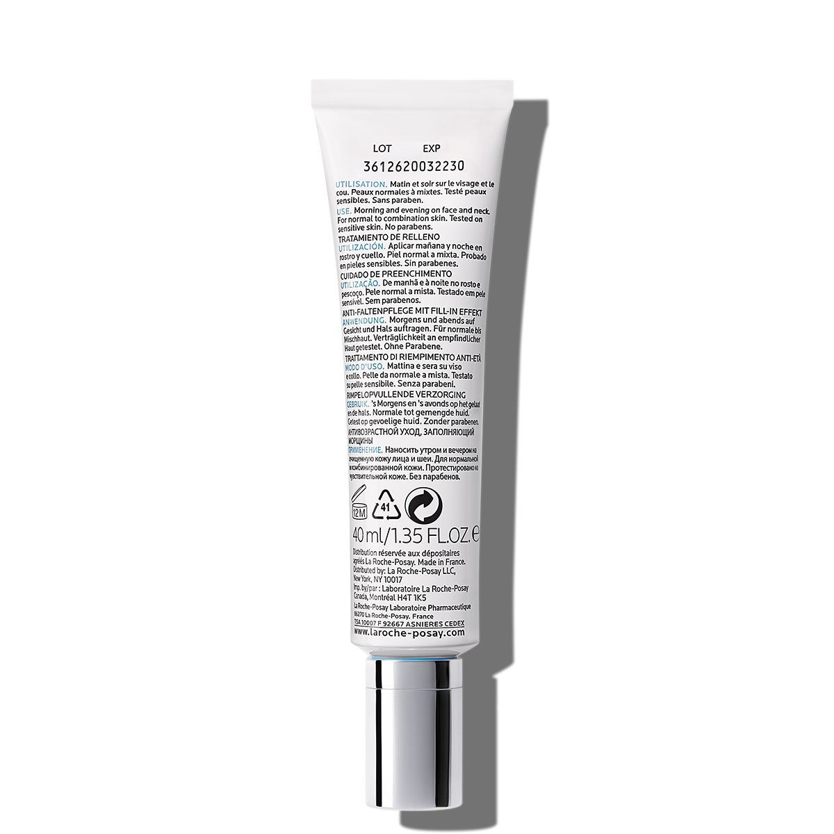 Krem z witaminą c REDERMIC C SKÓRA NORMALNA I MIESZANA 40 ml Tył 1 | La Roche Posay