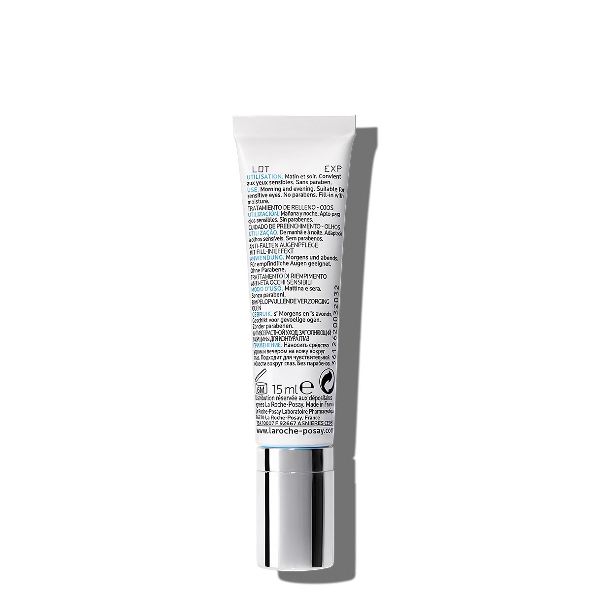 Ujędrniający krem pod oczy REDERMIC C OCZY 15 ml Tył | La Roche Posay