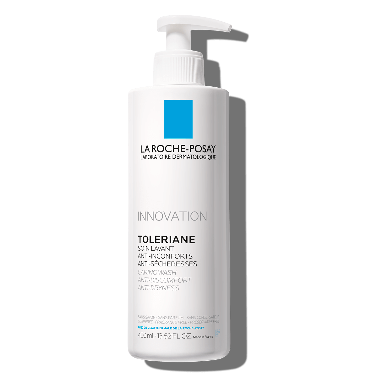 Lekki krem nawilżający TOLERIANE SENSITIVE 400 ml przód | La Roche Posay