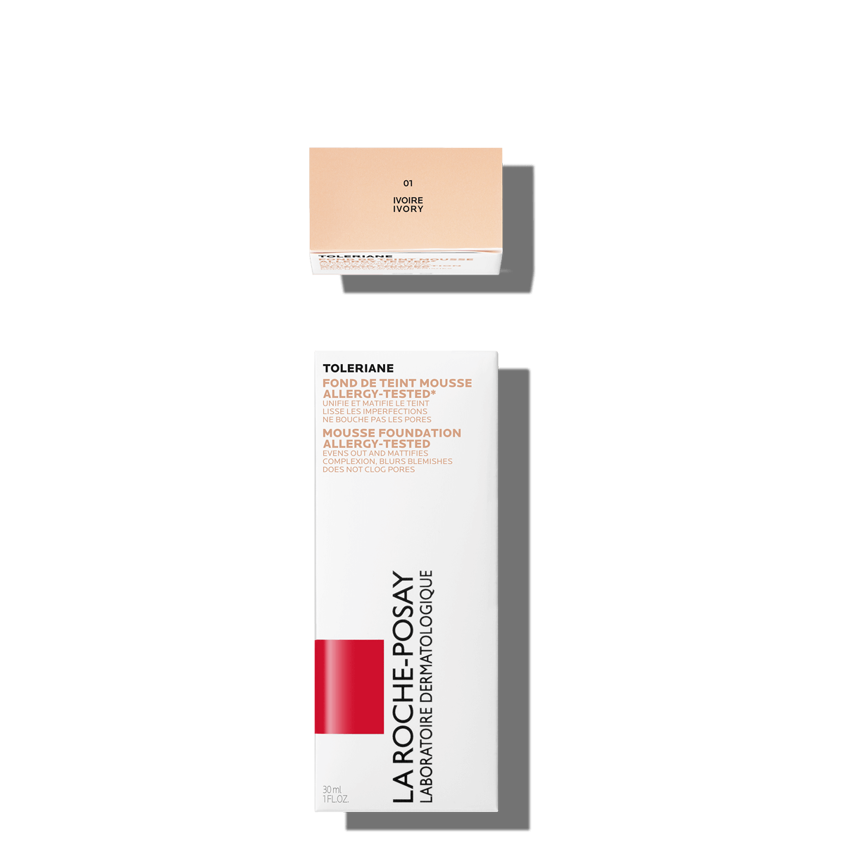 Toleriane Make up PODKŁAD W MUSIE 01 IVORY | La Roche Posay