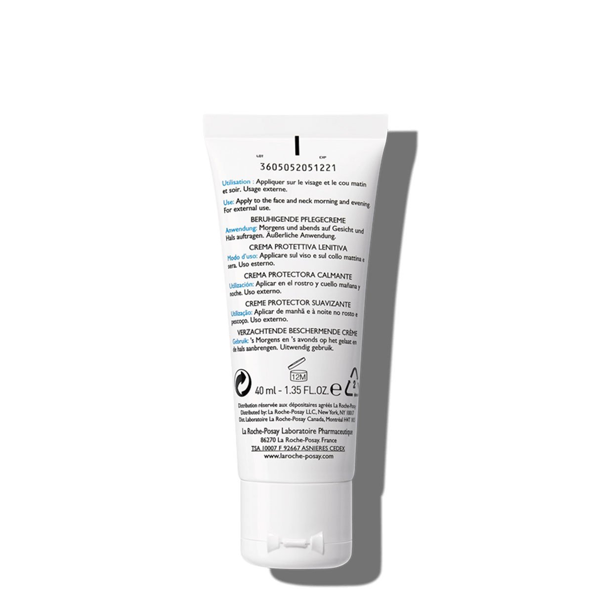 Krem do cery suchej TOLERIANE SENSITIVE RICHE 40 ml Tył | La Roche Posay