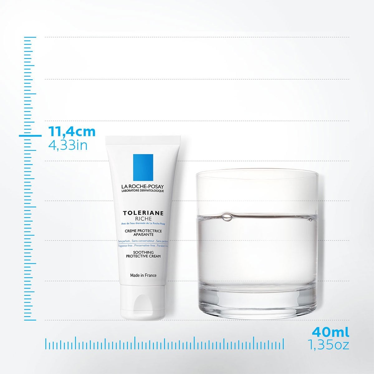 wrażliwa Alergiczna Toleriane Riche 40 ml 343 | La Roche Posay