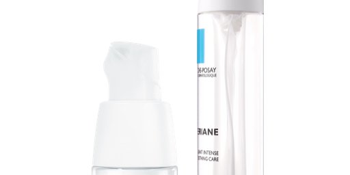 Zdjęcie przedstawia produkty Toleriane Dermallergo od La Roche-Posay